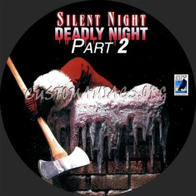 Silent Night, Deadly Night Part 2 dvd label