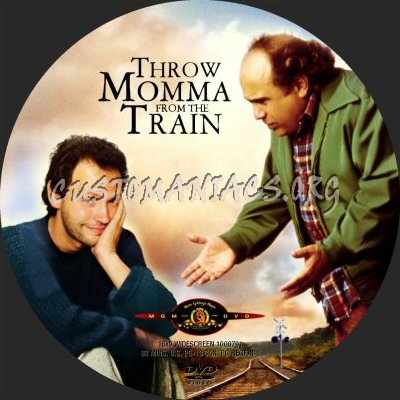 Throw Momma From the Train dvd label