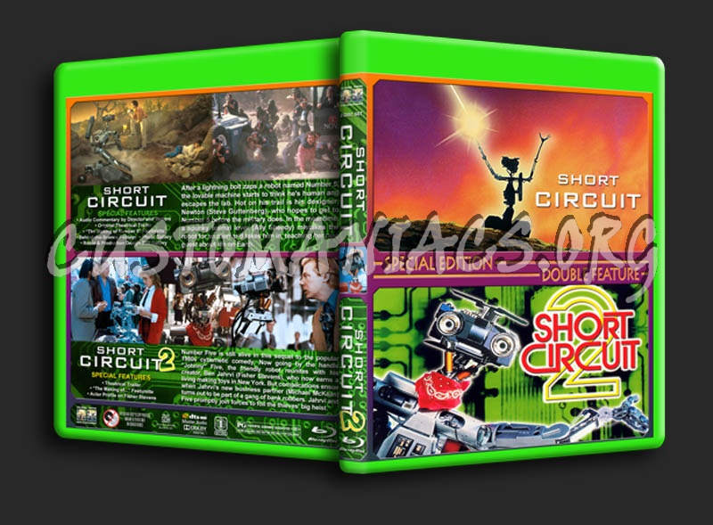 Short Circuit Double Feature blu-ray cover