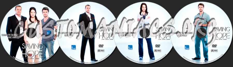 Saving Hope Season One dvd label