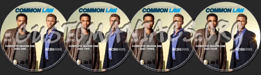 Common Law Season One dvd label