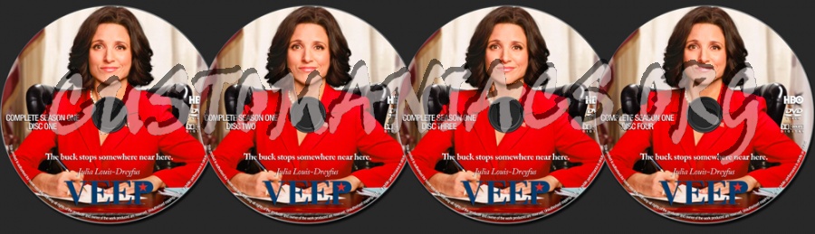 Veep dvd label