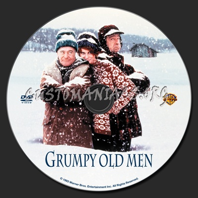 Grumpy Old Men dvd label