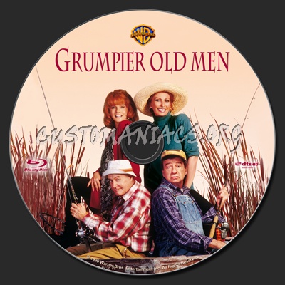 Grumpier Old Men blu-ray label