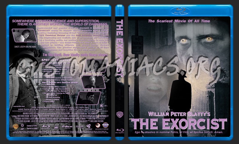 The Exorcist blu-ray cover