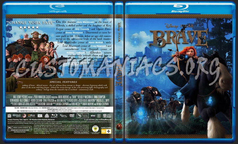 Brave blu-ray cover