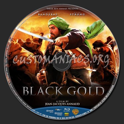 Black Gold blu-ray label