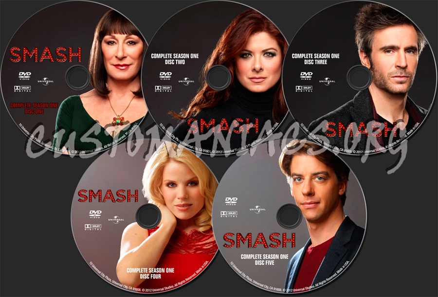 Smash Season One dvd label