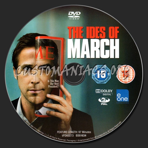 The Ides of March dvd label