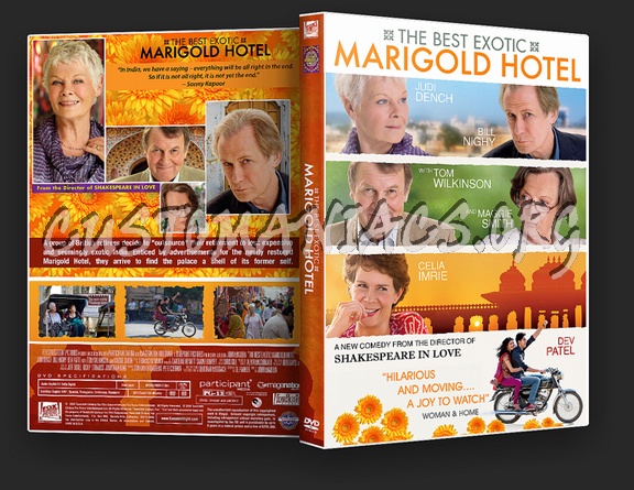 The Best Exotic Marigold Hotel dvd cover