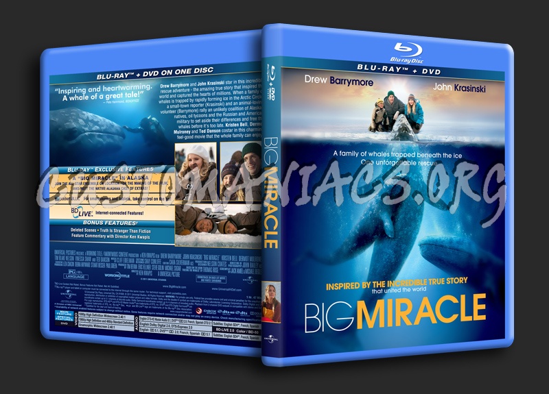 Big Miracle blu-ray cover