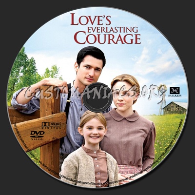 Love's Everlasting Courage dvd label