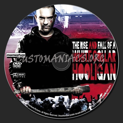 The Rise & Fall of a White Collar Hooligan dvd label