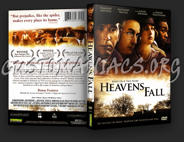 Heavens Fall dvd cover