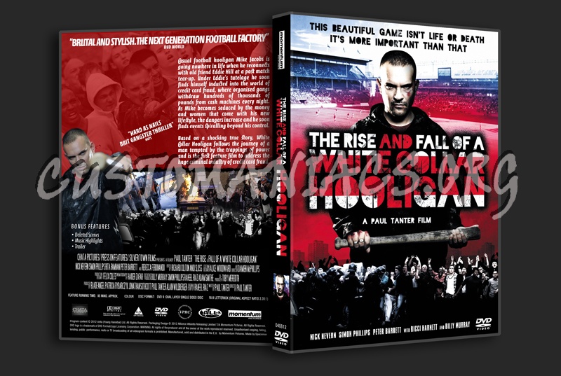 The Rise & Fall of a White Collar Hooligan dvd cover