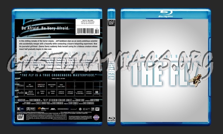 The Fly blu-ray cover