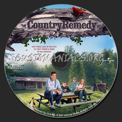 Country Remedy dvd label