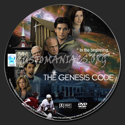 The Genesis Code dvd label