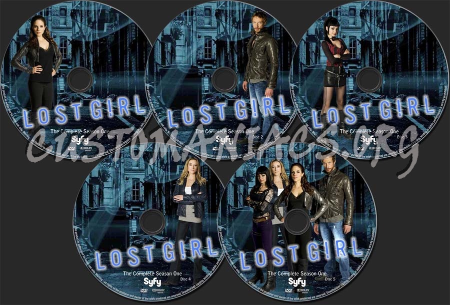 Lost Girl Season 1 dvd label