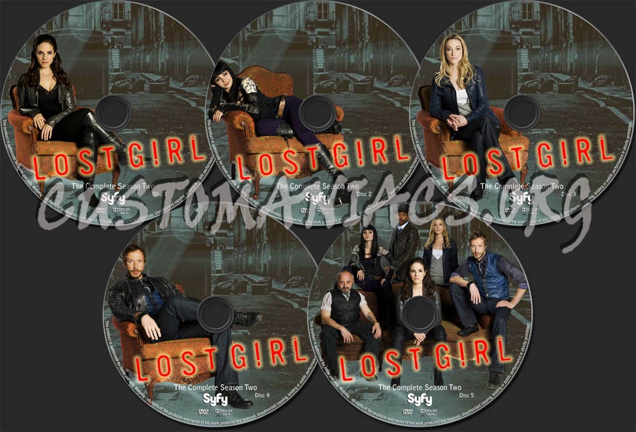 Lost Girl Season 2 dvd label