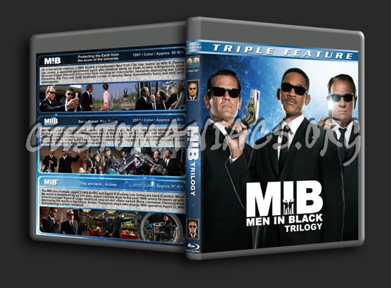 Men in Black Trilogy blu-ray cover