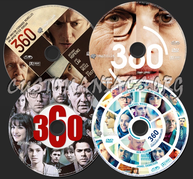 360 dvd label