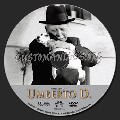 Umberto D. dvd label