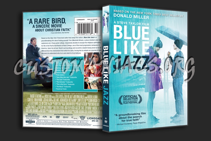 Blue Like Jazz dvd cover