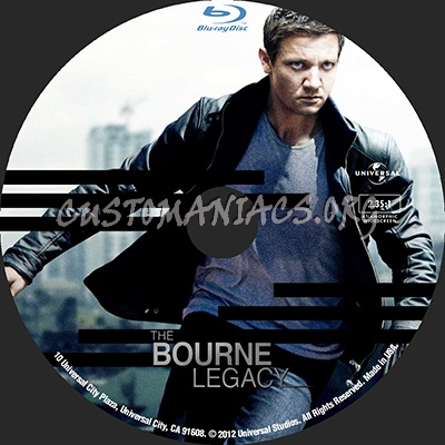 The Bourne Legacy blu-ray label