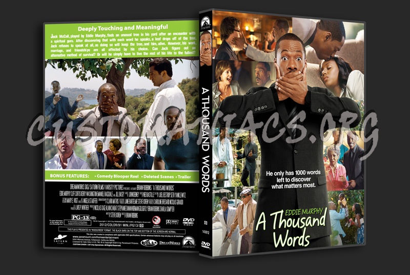 A Thousand Words dvd cover