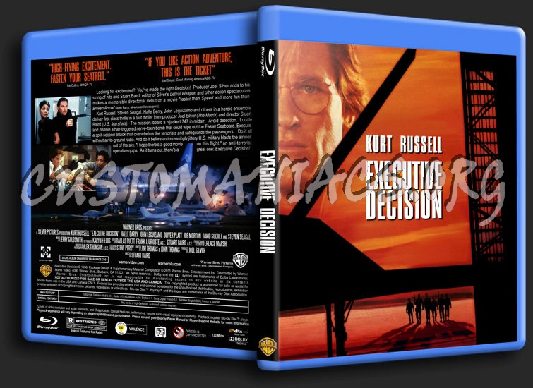 Executive Decision blu-ray cover