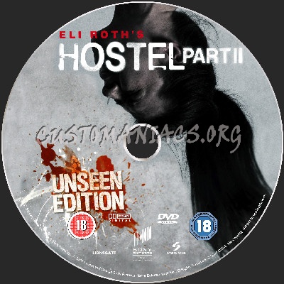 Hostel Part II dvd label