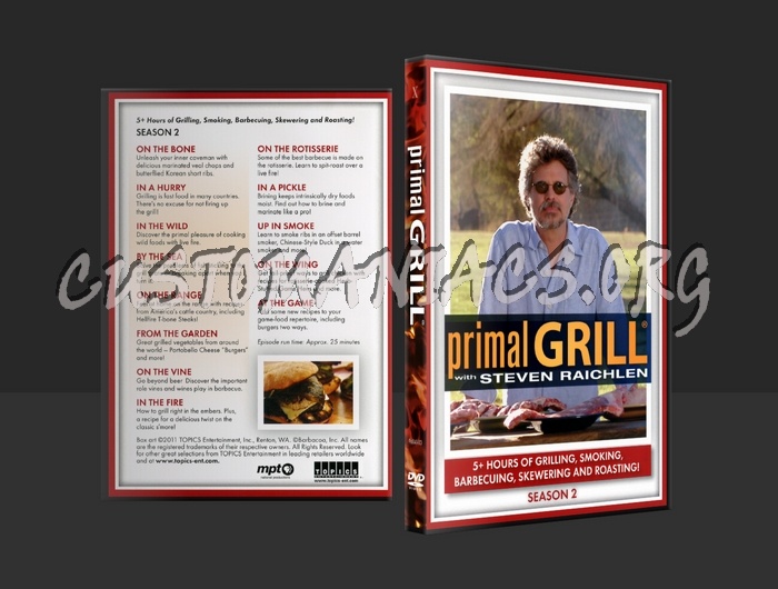 Primal Grill Season 2 dvd cover