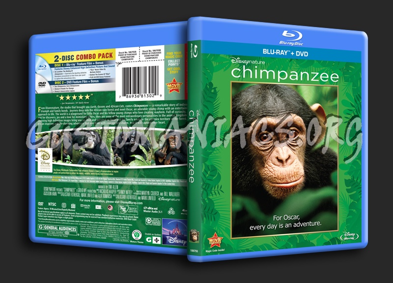 Chimpanzee blu-ray cover