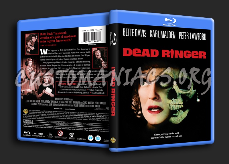 Dead Ringer blu-ray cover