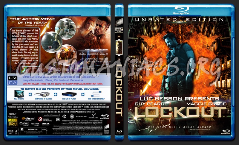 Lockout dvd cover