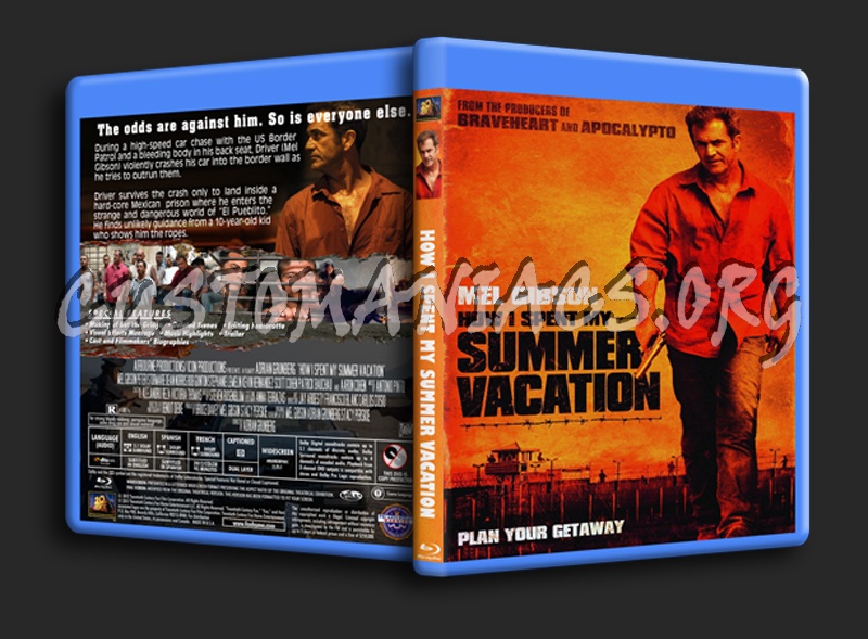 How I Spent My Summer Vacation blu-ray cover