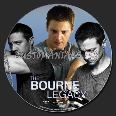 The Bourne Legacy dvd label