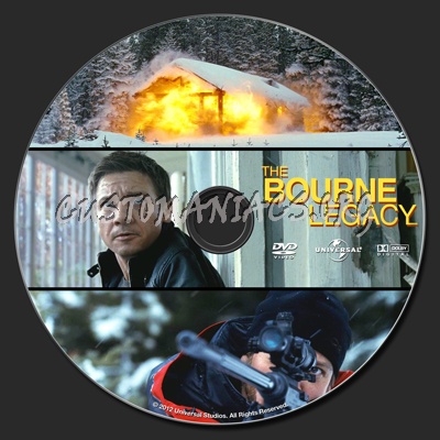 The Bourne Legacy dvd label