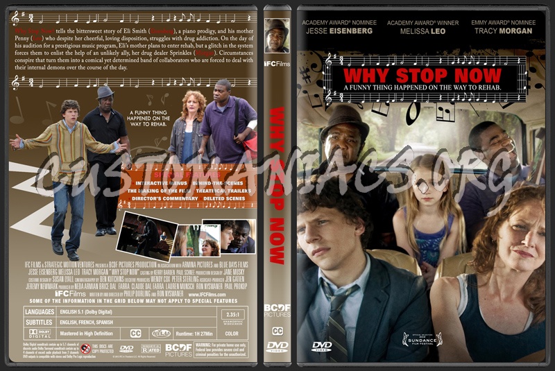 Why Stop Now (aka Predisposed) dvd cover