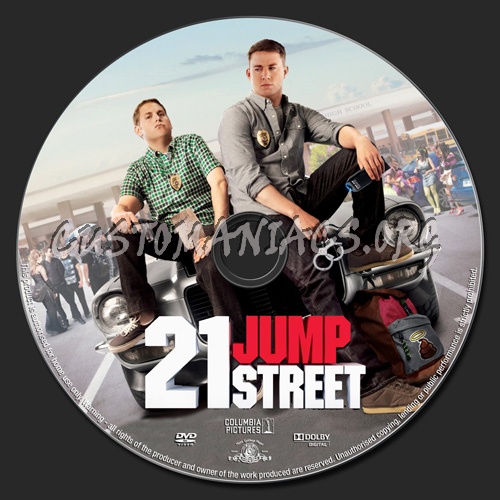 21 Jump Street dvd label