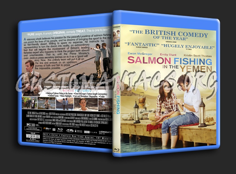 Salmon Fishing In The Yemen blu-ray cover