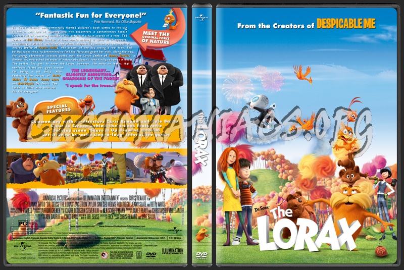 Dr. Seuss' The Lorax dvd cover