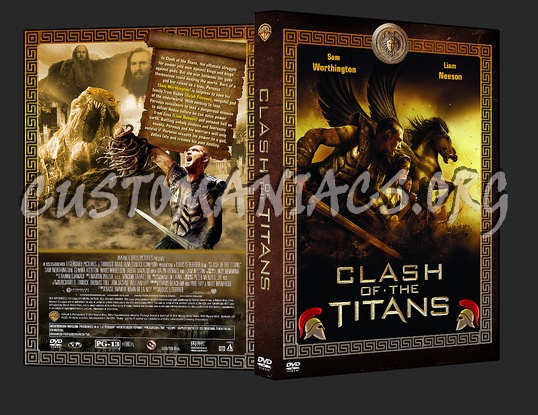 Clash of the Titans dvd cover