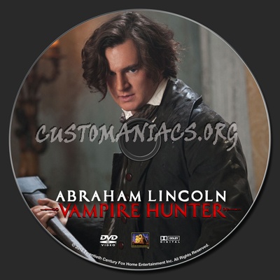 Abraham Lincoln Vampire Hunter dvd label