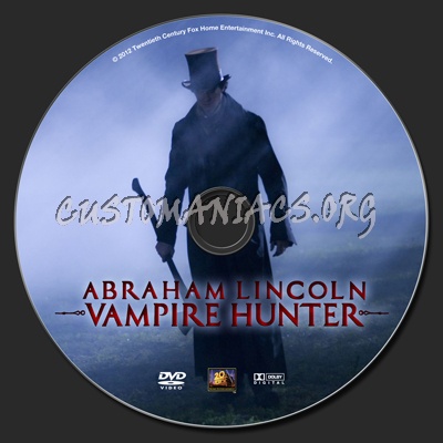 Abraham Lincoln Vampire Hunter dvd label