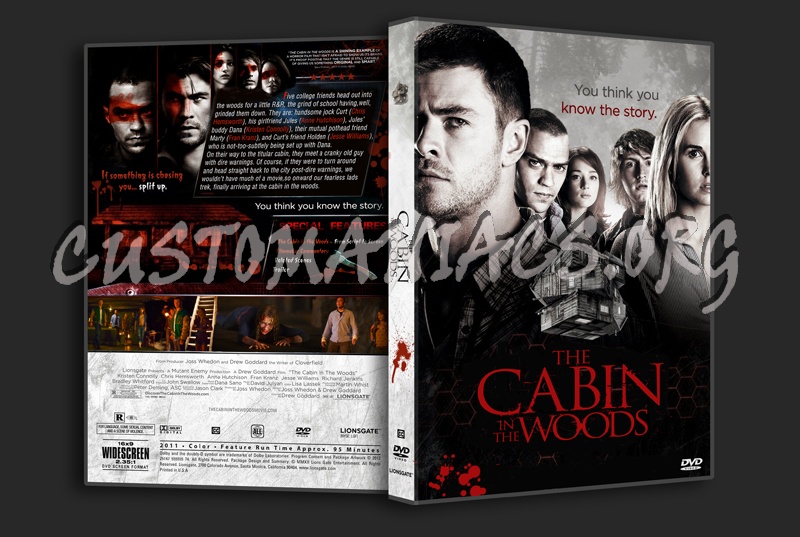 The Cabin in the Woods dvd cover