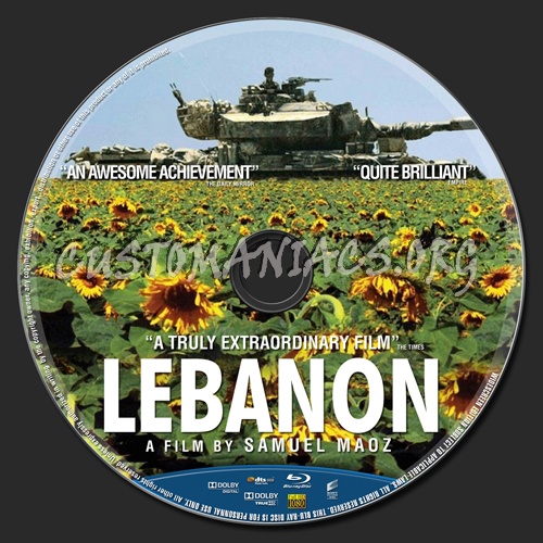 Lebanon blu-ray label