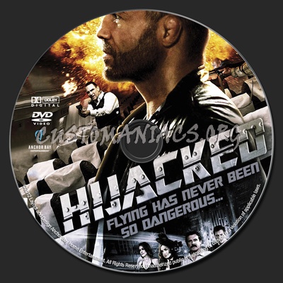 Hijacked dvd label
