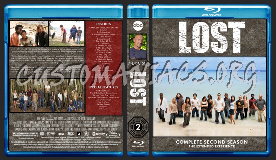 Lost - TV Collection blu-ray cover